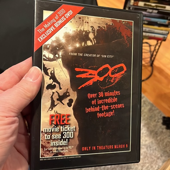 300 (movie) - DVD - Used - Gerard Butler, dir. by Zach Snyder - Picture 8 of 10